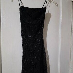 Gorgeous little black strapless with bows